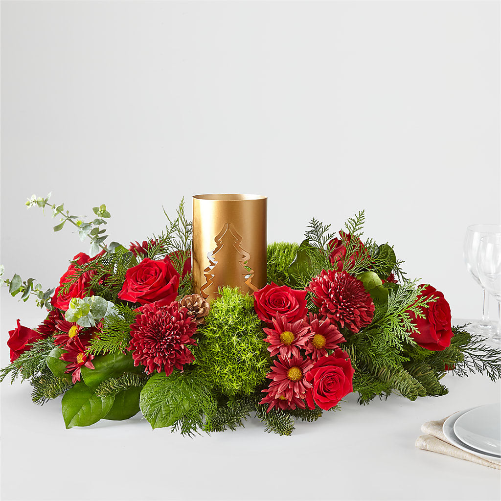 Toast the Season Centerpiece – PAUL'S FLOWERS, Charlottetown PE