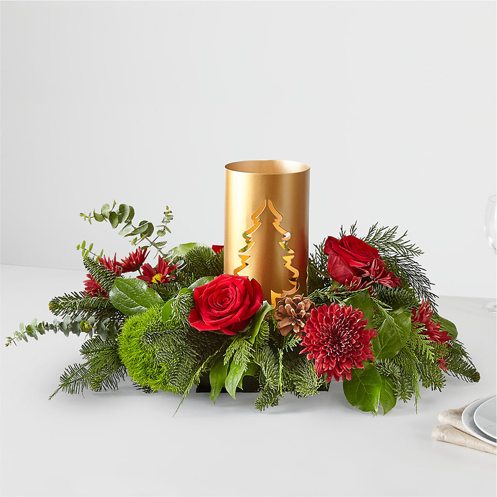 Toast the Season Centerpiece – PAUL'S FLOWERS, Charlottetown PE
