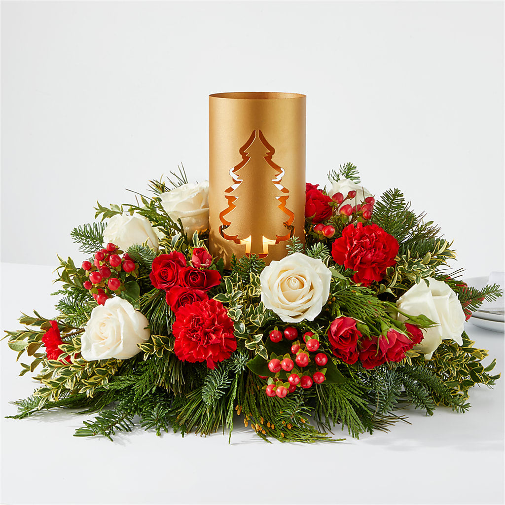 December Dreams Centerpiece – PAUL'S FLOWERS, Charlottetown PE