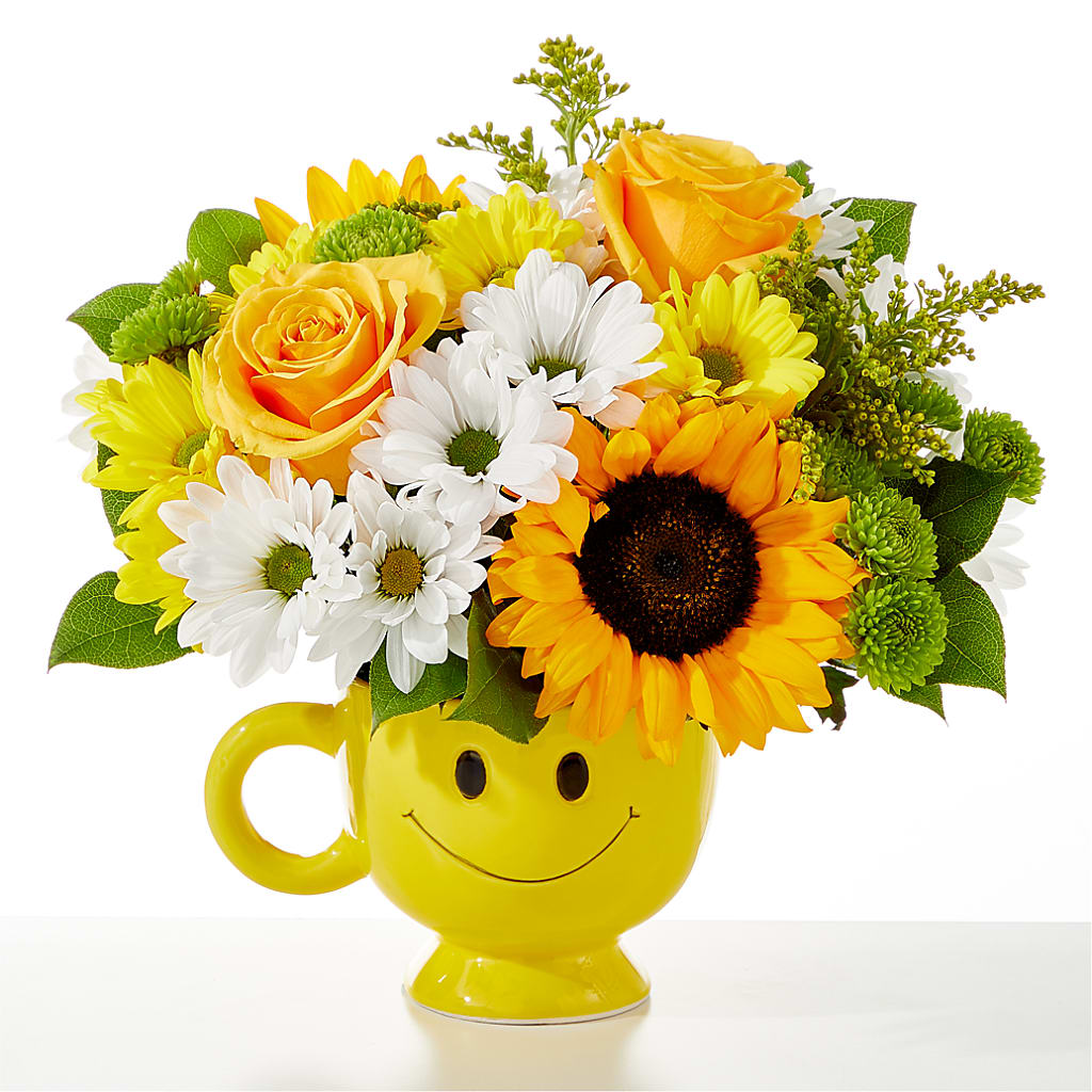 Be Happy Bouquet – PAUL'S FLOWERS, Charlottetown PE