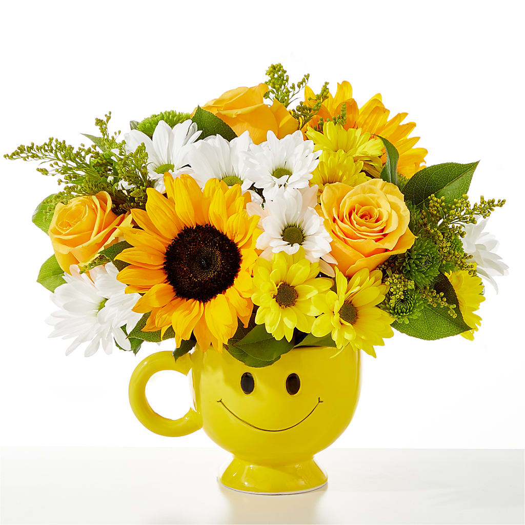 Be Happy Bouquet – PAUL'S FLOWERS, Charlottetown PE