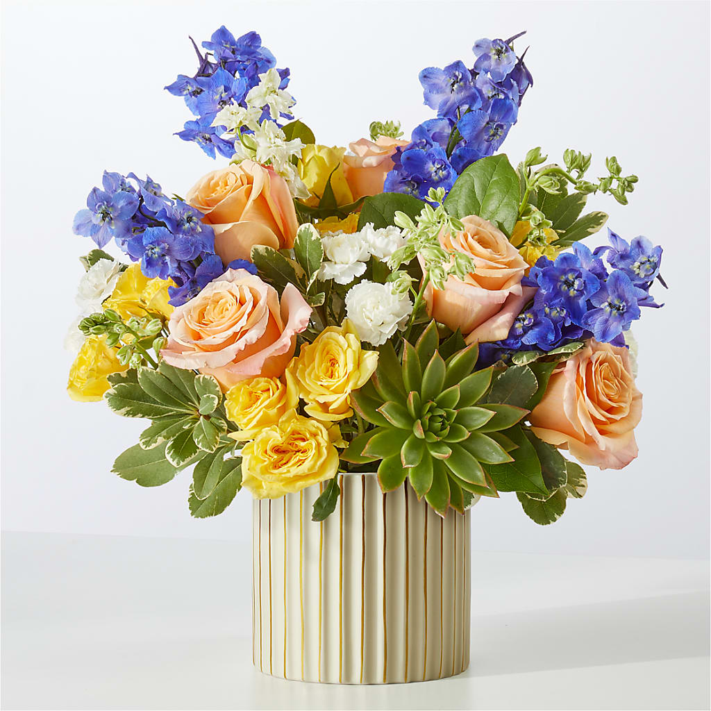 Cobalt Reverie Bouquet – PAUL'S FLOWERS, Charlottetown PE