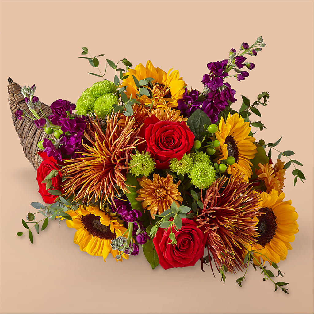 Friendsgiving Cornucopia – PAUL'S FLOWERS, Charlottetown PE