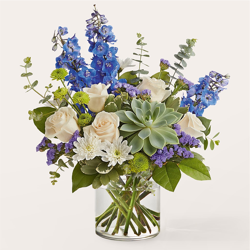 Cerulean Waves Bouquet – PAUL'S FLOWERS, Charlottetown PE