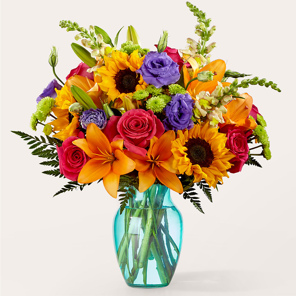 Double Rainbow Bouquet – PAUL'S FLOWERS, Charlottetown PE
