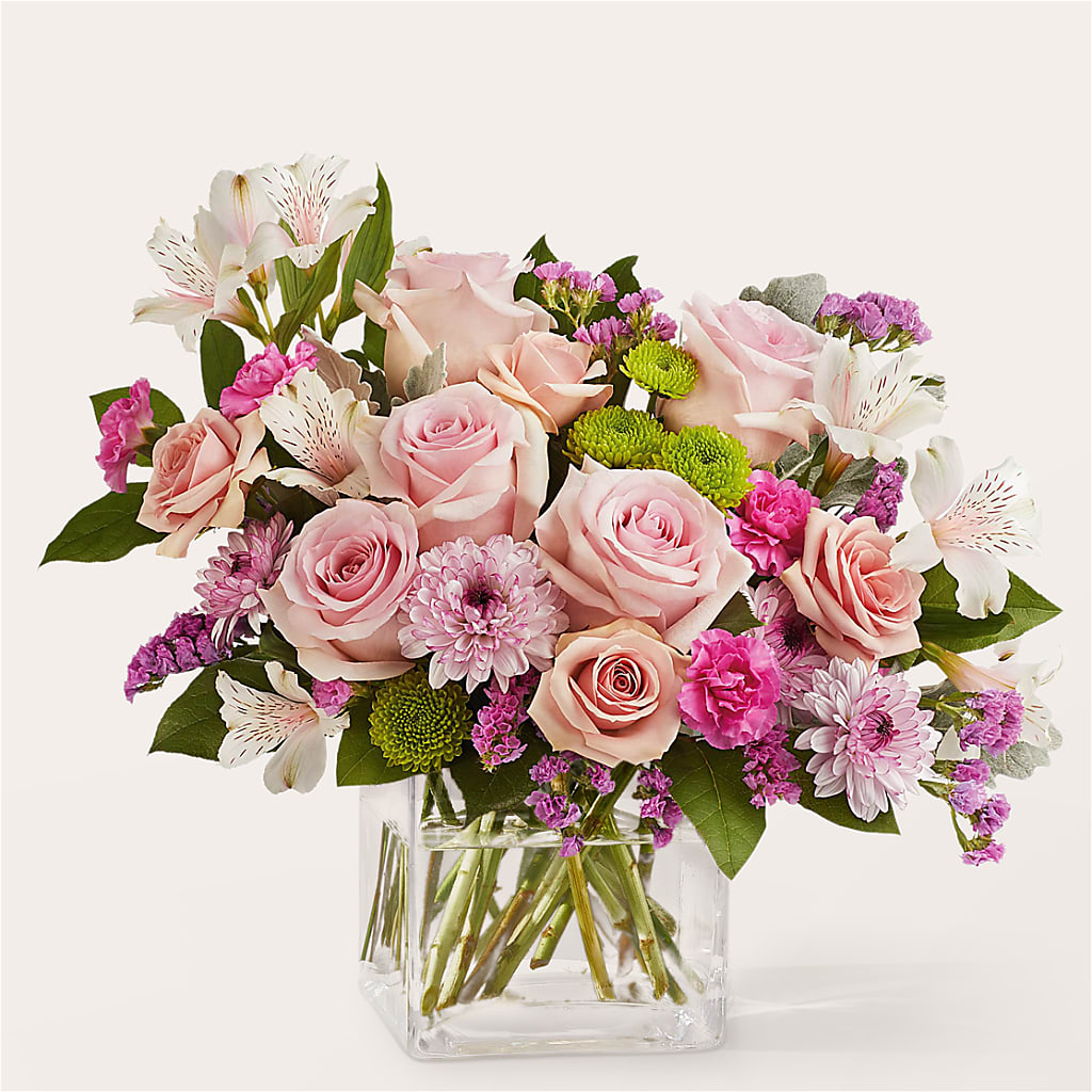 Pink Suede Bouquet – PAUL'S FLOWERS, Charlottetown PE