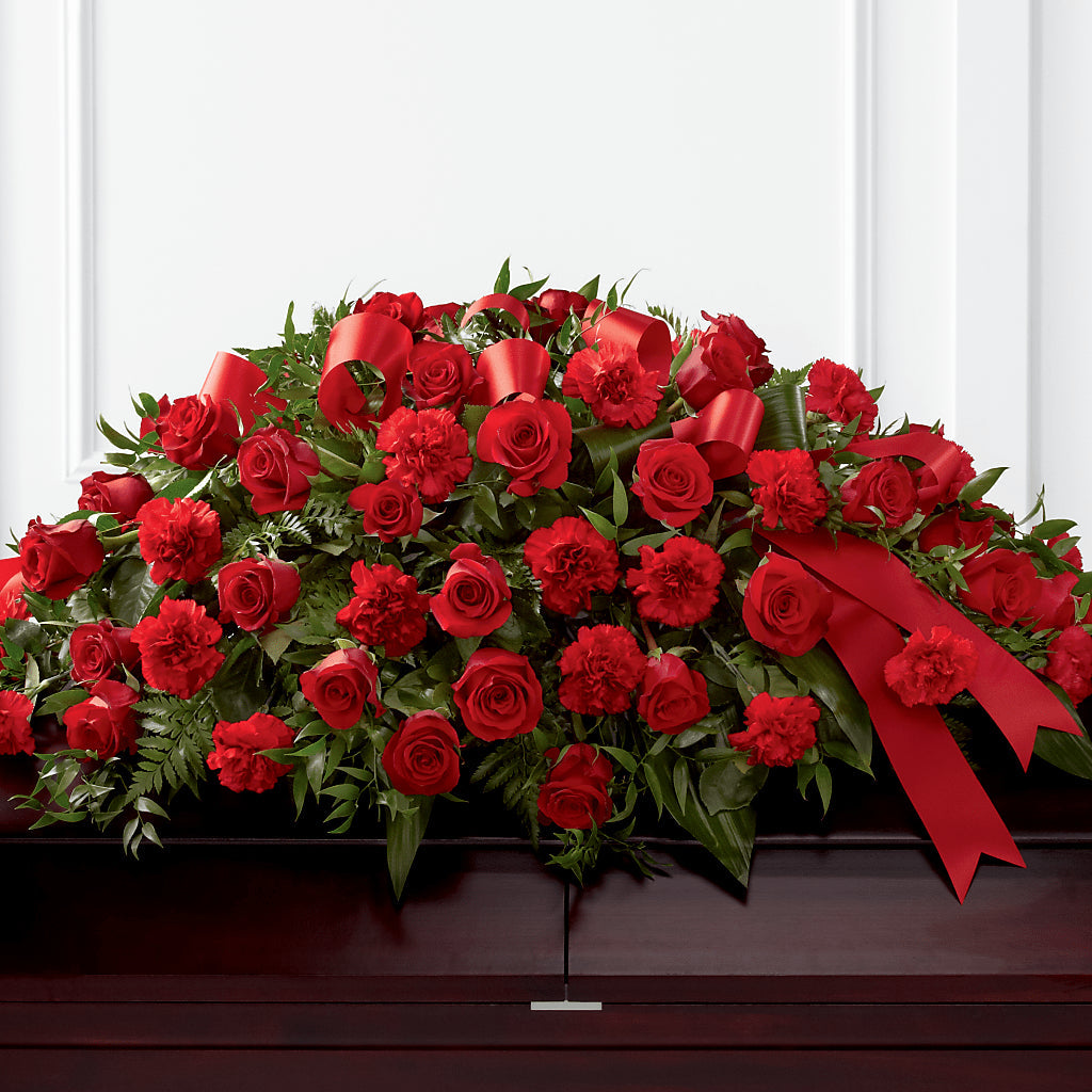 Tribute of Life Casket Spray – PAUL'S FLOWERS, Charlottetown PE
