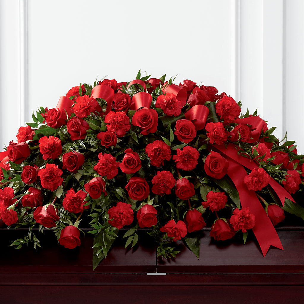 Tribute of Life Casket Spray – PAUL'S FLOWERS, Charlottetown PE