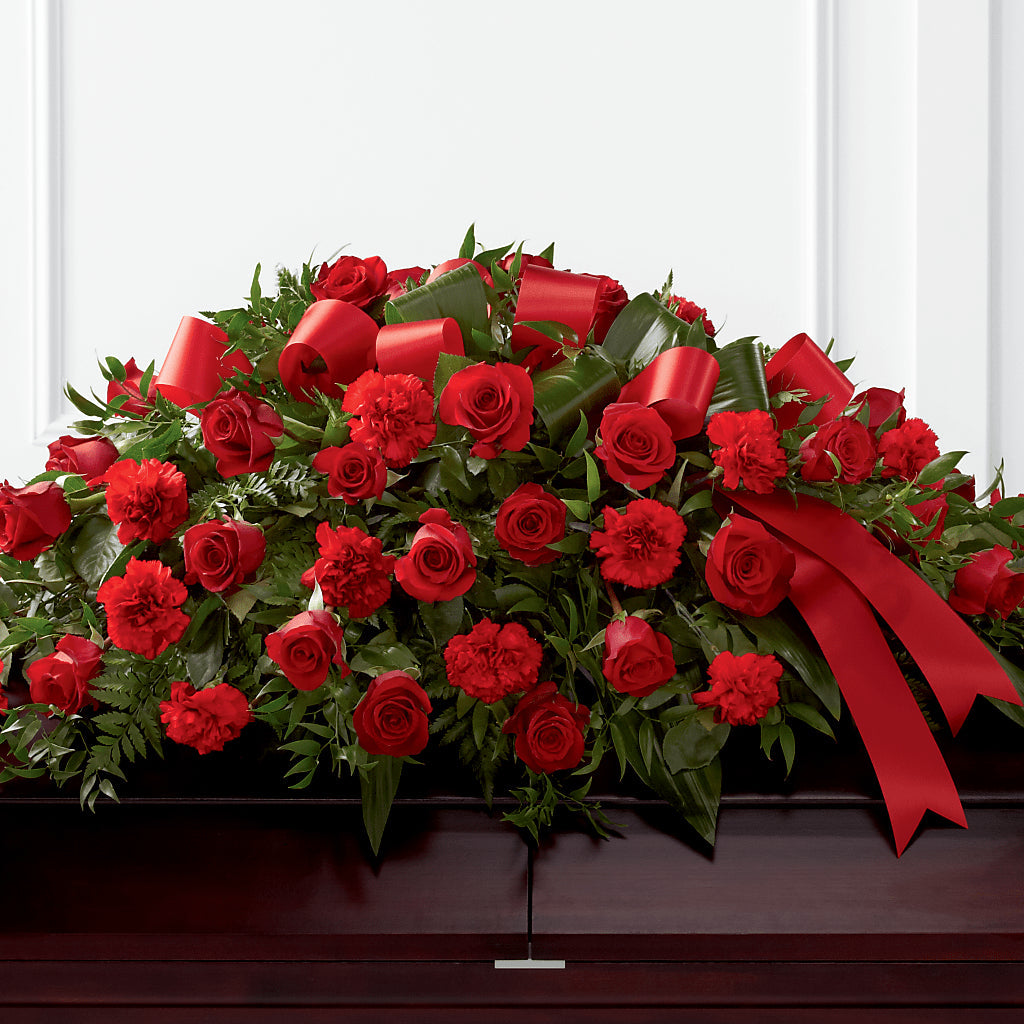 Tribute of Life Casket Spray – PAUL'S FLOWERS, Charlottetown PE
