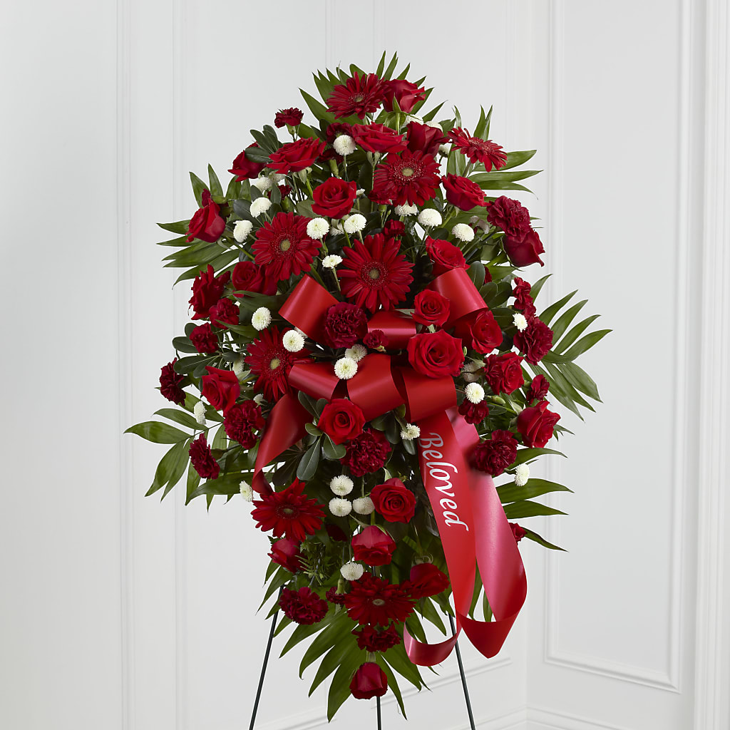Treasured Memories Standing Spray – PAUL'S FLOWERS, Charlottetown PE