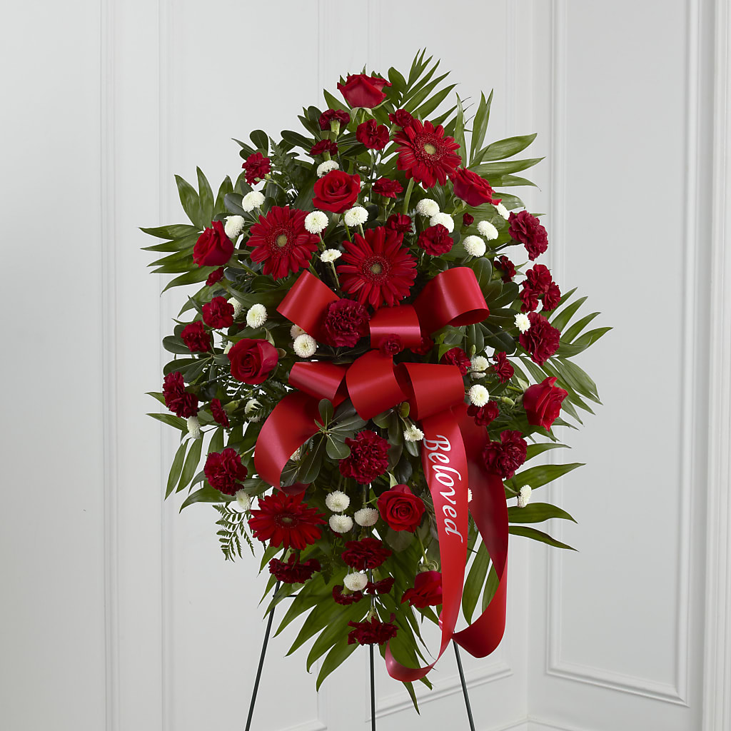 Treasured Memories Standing Spray – PAUL'S FLOWERS, Charlottetown PE