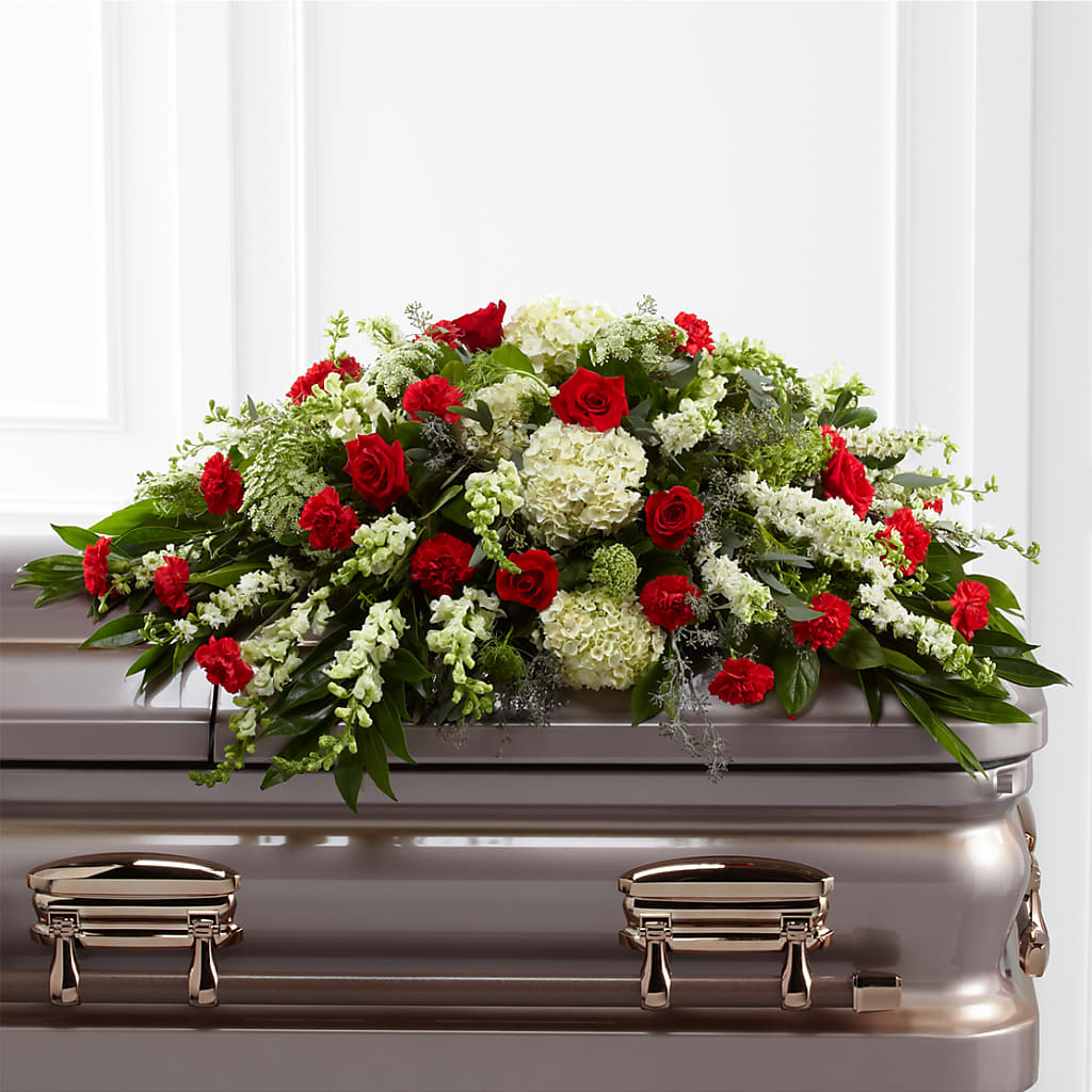 Sincerity Casket Spray – PAUL'S FLOWERS, Charlottetown PE