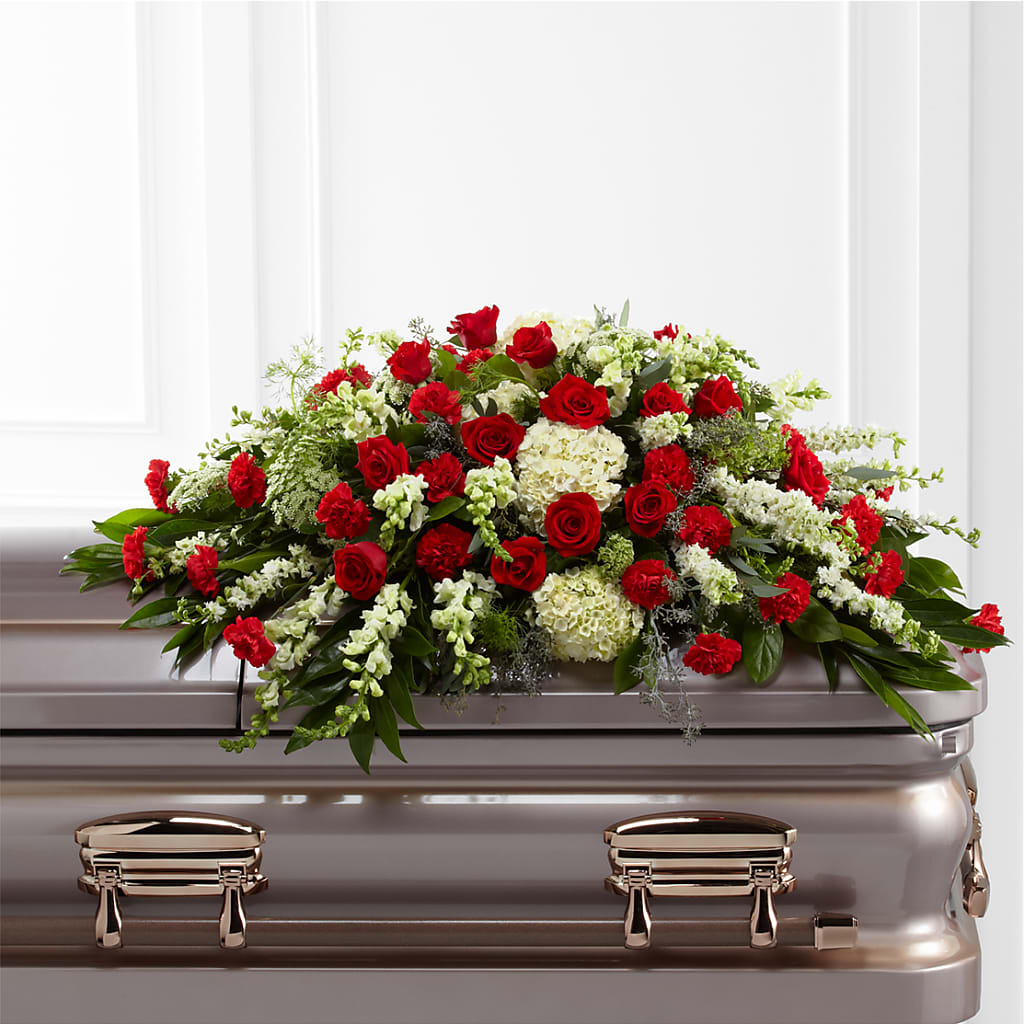 Sincerity Casket Spray – PAUL'S FLOWERS, Charlottetown PE