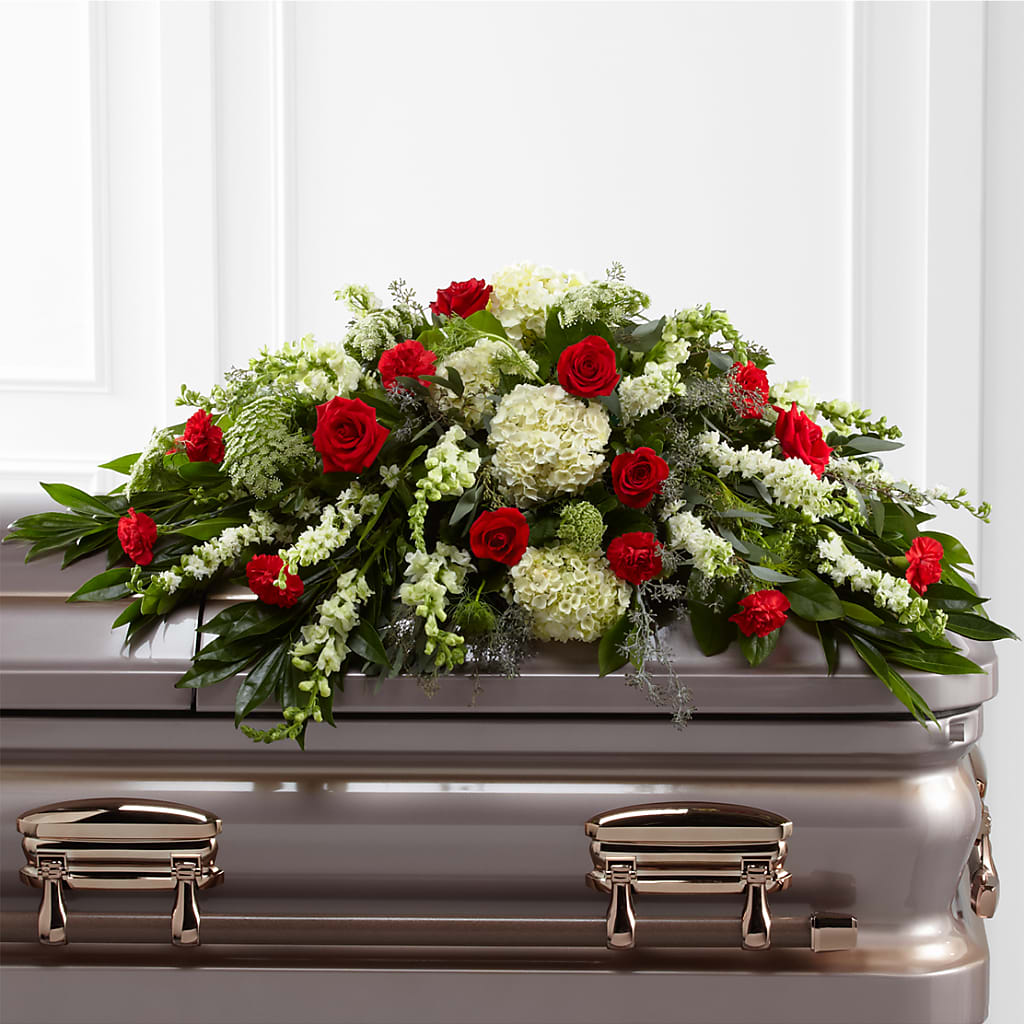 Sincerity Casket Spray – PAUL'S FLOWERS, Charlottetown PE