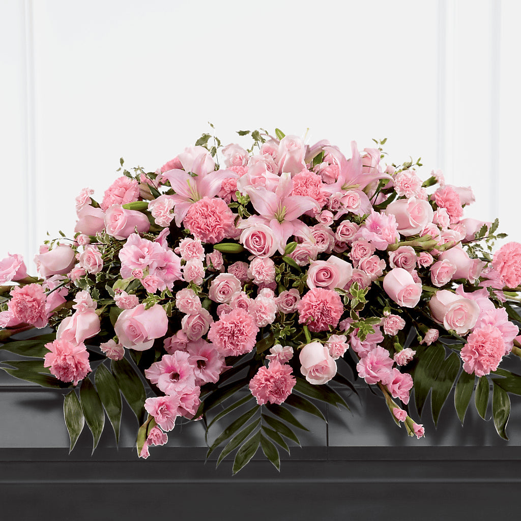 Garden of Comfort Casket Spray (Standard) – PAUL'S FLOWERS, Charlottetown PE