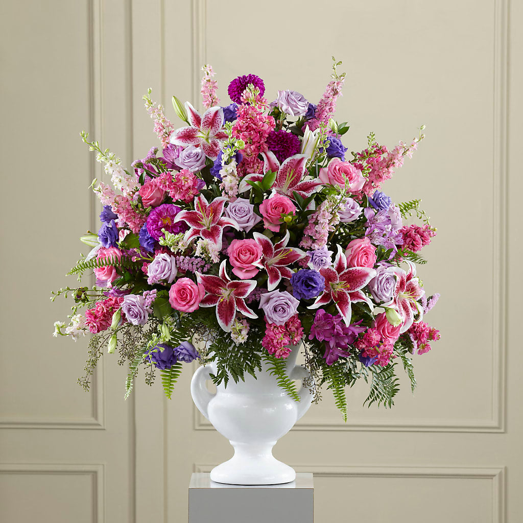 Peaceful Tribute Arrangement – PAUL'S FLOWERS, Charlottetown PE