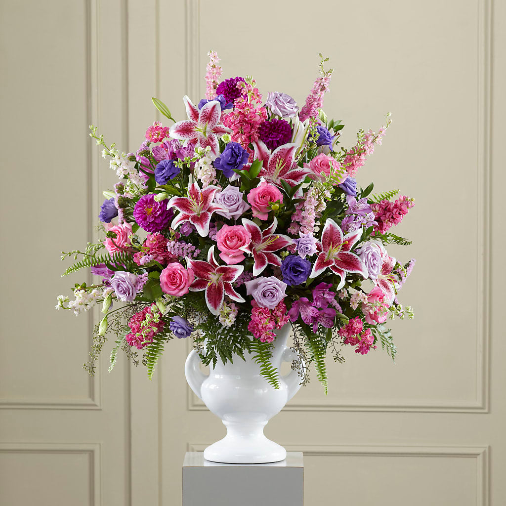 Peaceful Tribute Arrangement – PAUL'S FLOWERS, Charlottetown PE