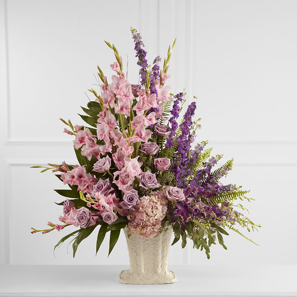Flowing Garden Arrangement – PAUL'S FLOWERS, Charlottetown PE