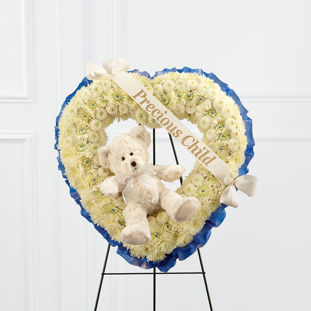 Precious Child Standing Heart – PAUL'S FLOWERS, Charlottetown PE