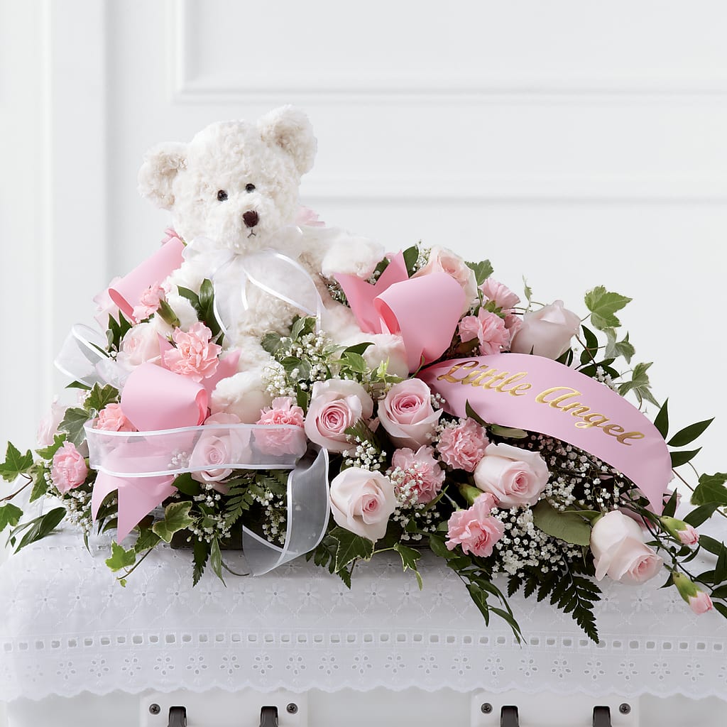 Touch of Sympathy Casket Spray – PAUL'S FLOWERS, Charlottetown PE