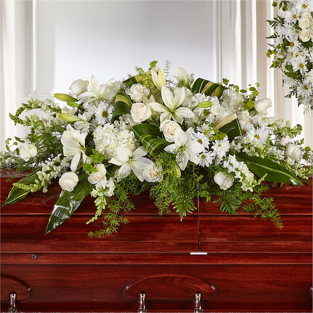 Abundance Casket Spray – PAUL'S FLOWERS, Charlottetown PE