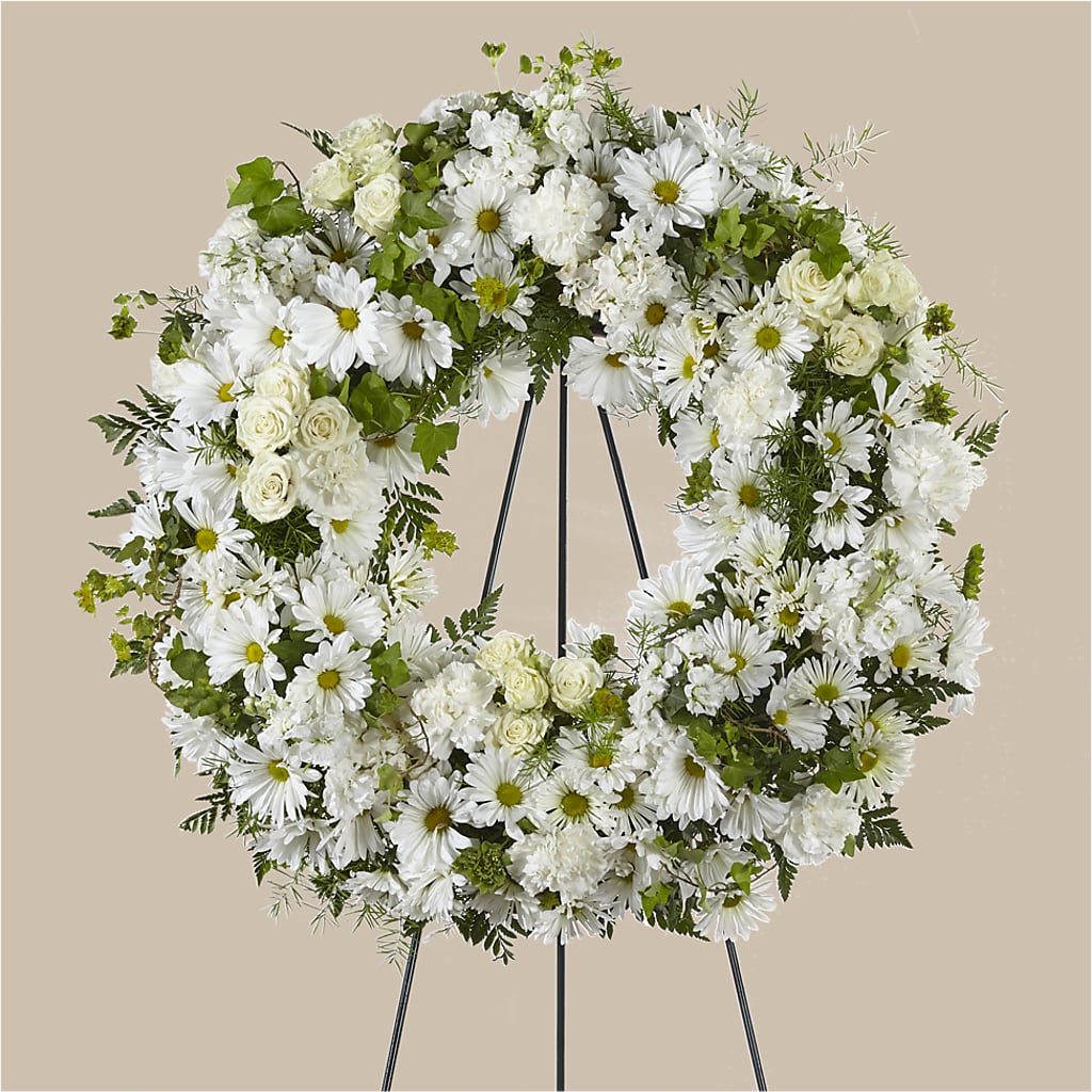 Faithful Wishes Wreath – PAUL'S FLOWERS, Charlottetown PE