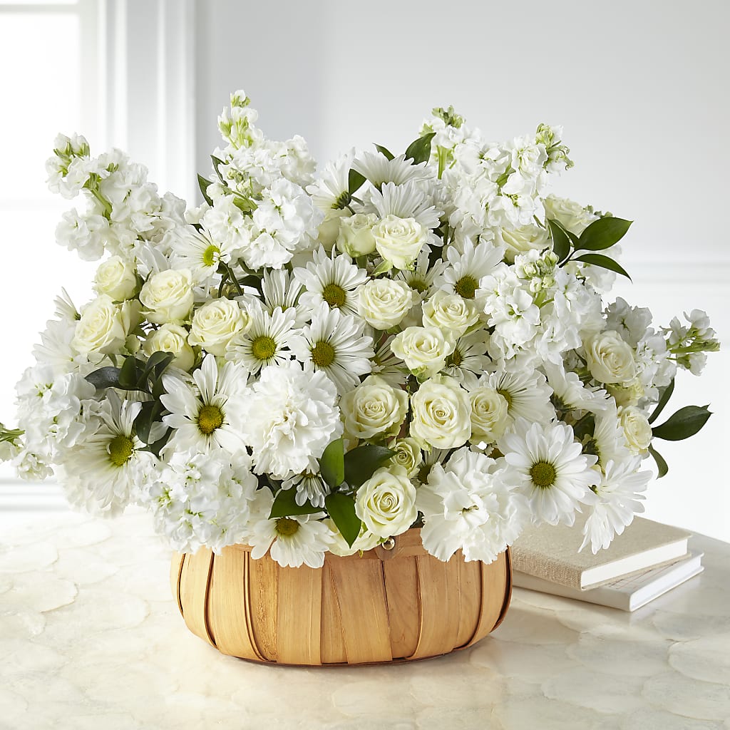 Graceful Garden Basket – PAUL'S FLOWERS, Charlottetown PE
