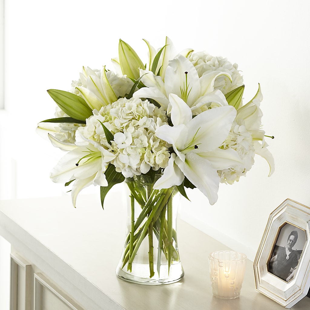 Compassionate Lily Bouquet – PAUL'S FLOWERS, Charlottetown PE