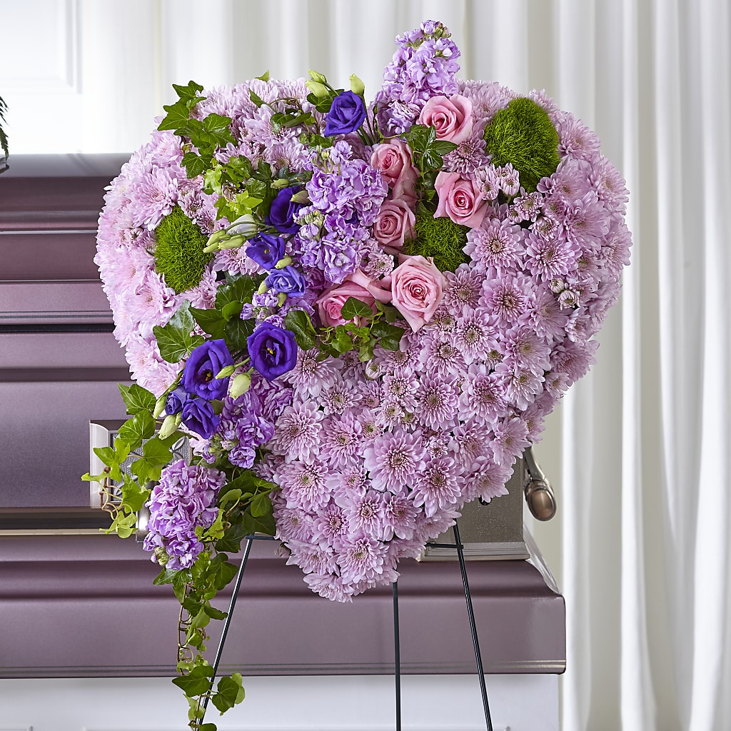 Treasured Love Standing Heart – PAUL'S FLOWERS, Charlottetown PE