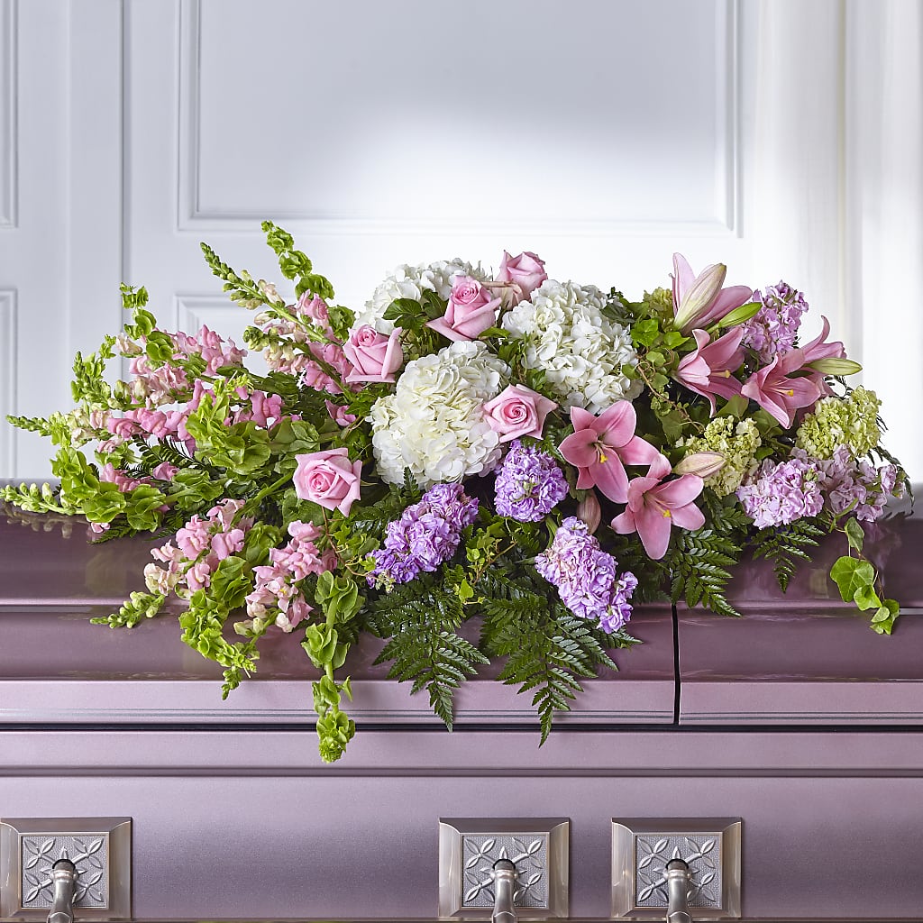 Life's Gratitude Casket Spray – PAUL'S FLOWERS, Charlottetown PE