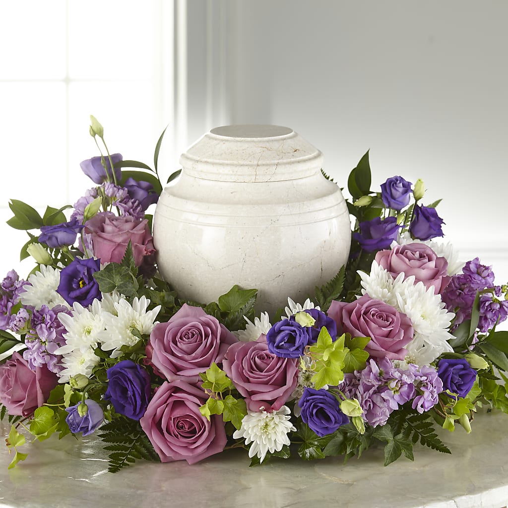Blooming Sympathy Cremation Adornment – PAUL'S FLOWERS, Charlottetown PE