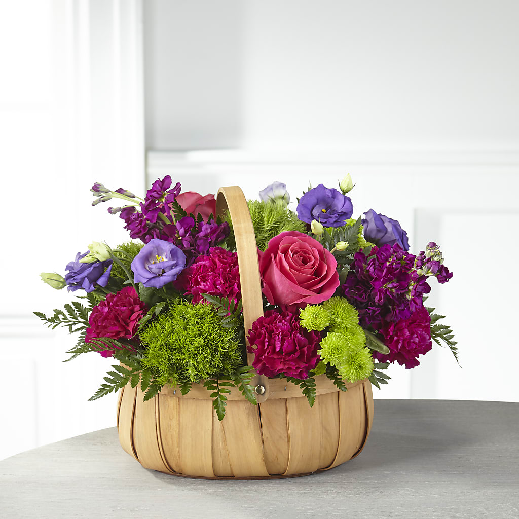 Serene Sanctuary Basket – PAUL'S FLOWERS, Charlottetown PE