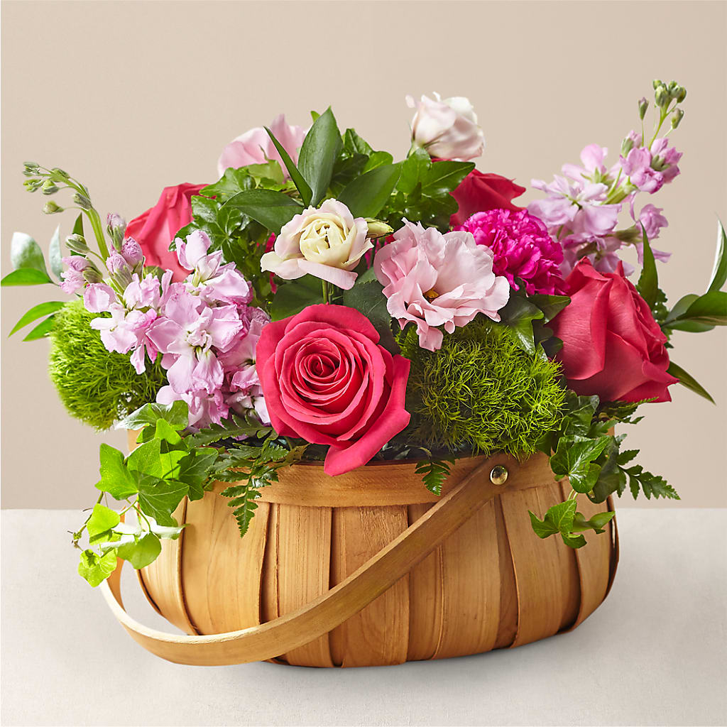 Radiance in Bloom Basket – PAUL'S FLOWERS, Charlottetown PE