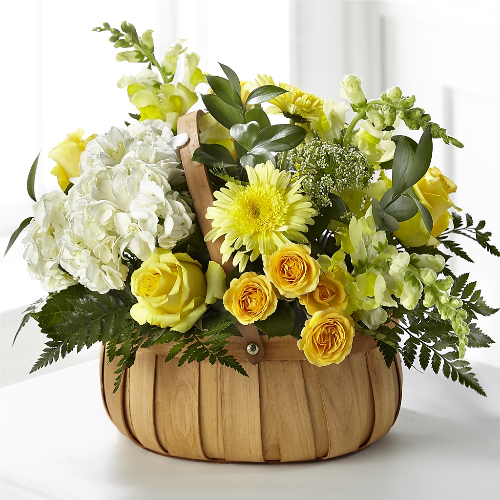 Rustic Remembrance Basket – PAUL'S FLOWERS, Charlottetown PE