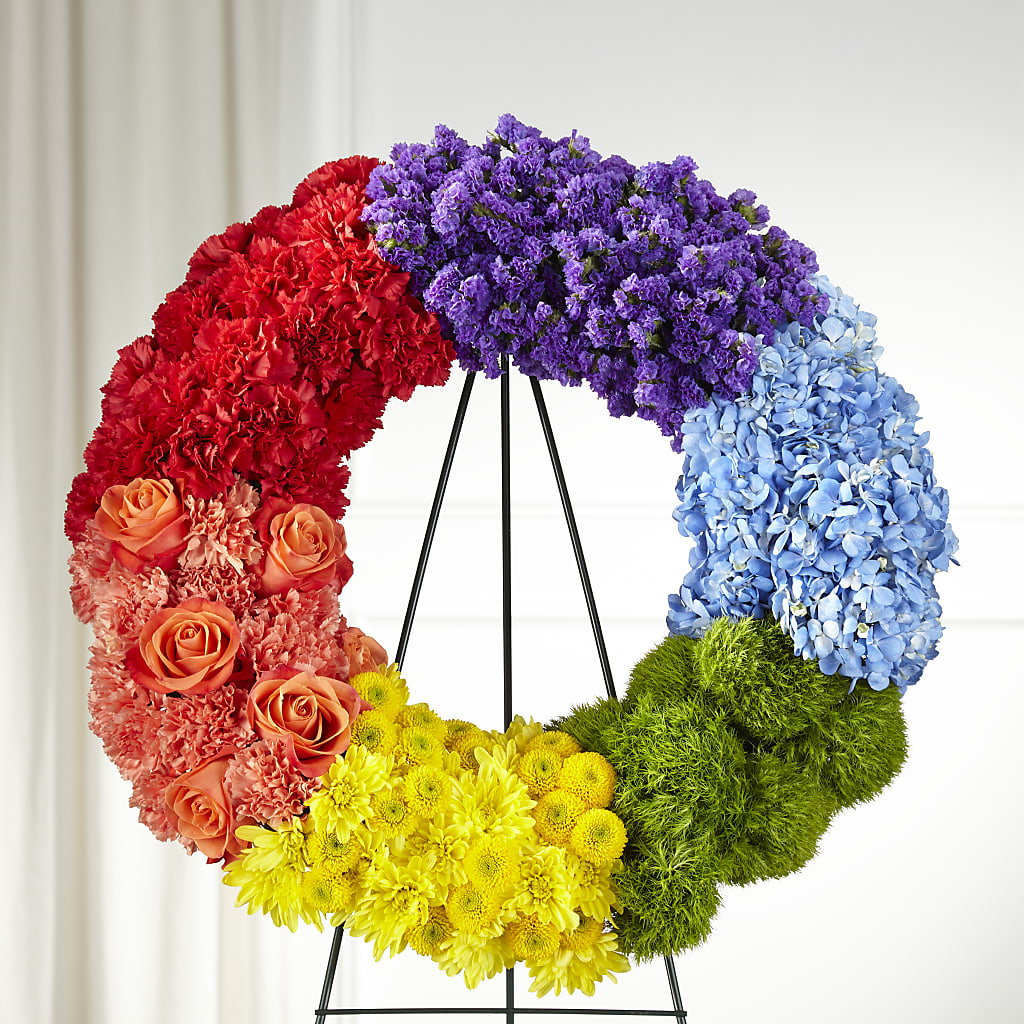 Circle of Love Wreath – PAUL'S FLOWERS, Charlottetown PE
