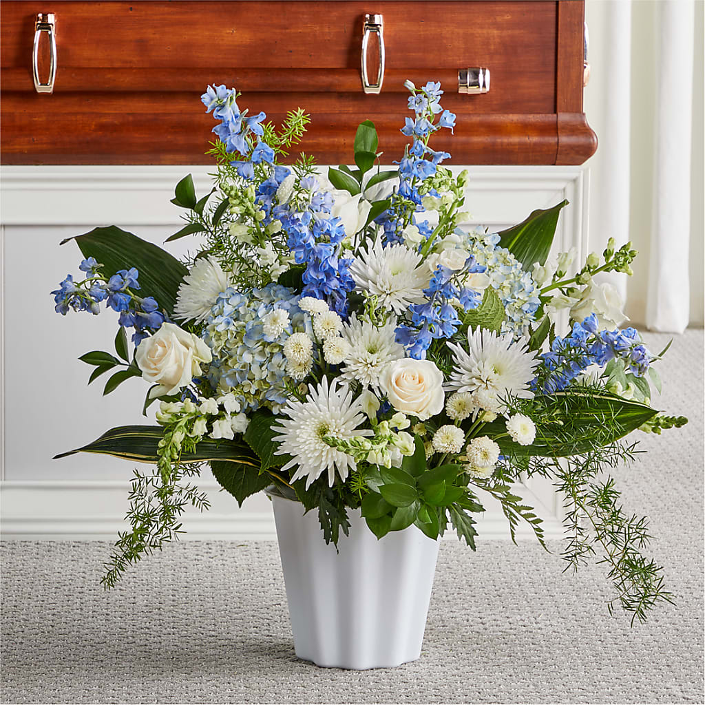 Everlasting Memories Floor Basket – PAUL'S FLOWERS, Charlottetown PE