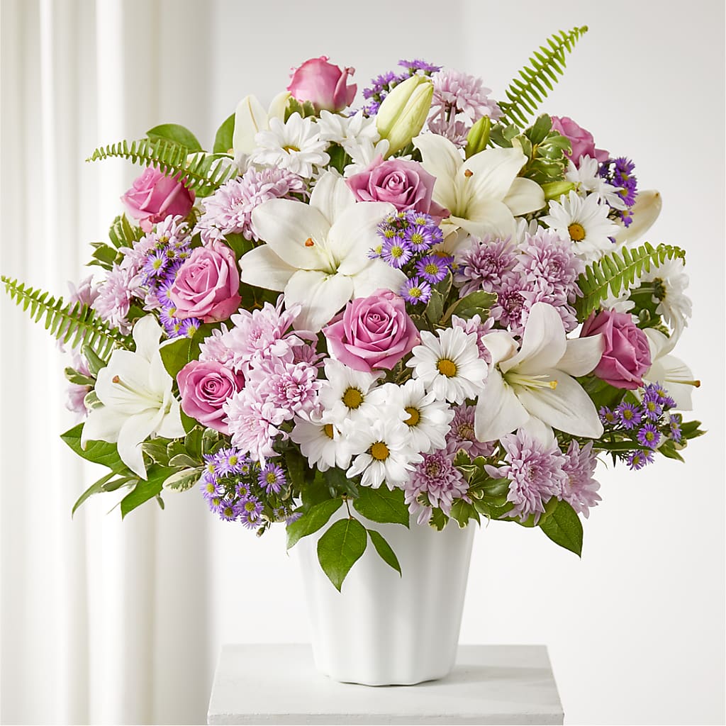 Warmest Thoughts Tabletop Basket – PAUL'S FLOWERS, Charlottetown PE