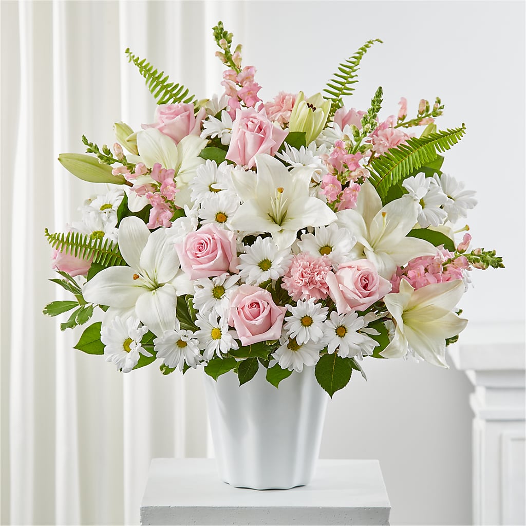 Soft Touch Tabletop Basket – PAUL'S FLOWERS, Charlottetown PE