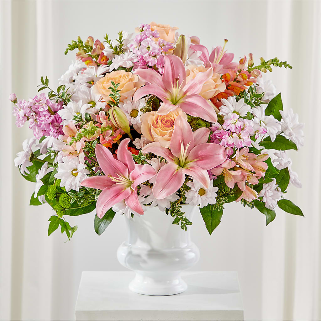Heartfelt Gesture Urn Arrangement – PAUL'S FLOWERS, Charlottetown PE