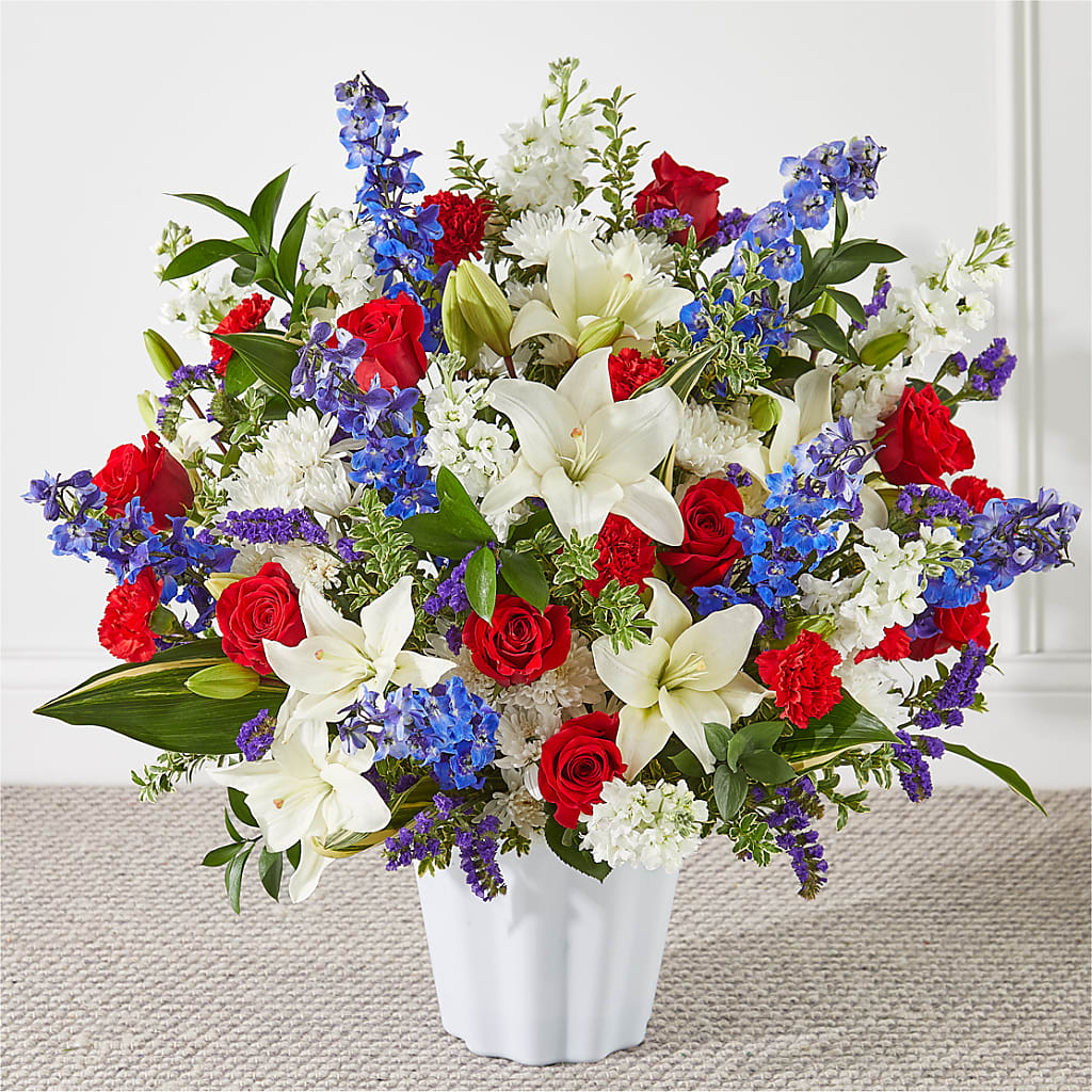 Consoled Floor Basket – PAUL'S FLOWERS, Charlottetown PE