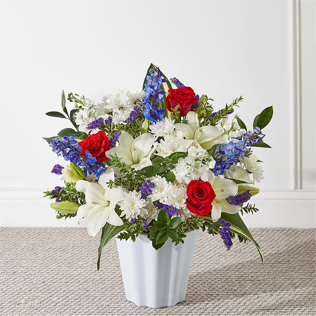 Consoled Floor Basket – PAUL'S FLOWERS, Charlottetown PE