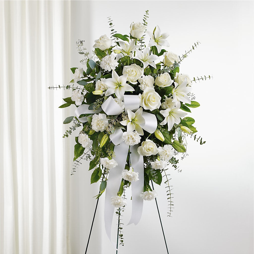 With Care Standing Spray – PAUL'S FLOWERS, Charlottetown PE