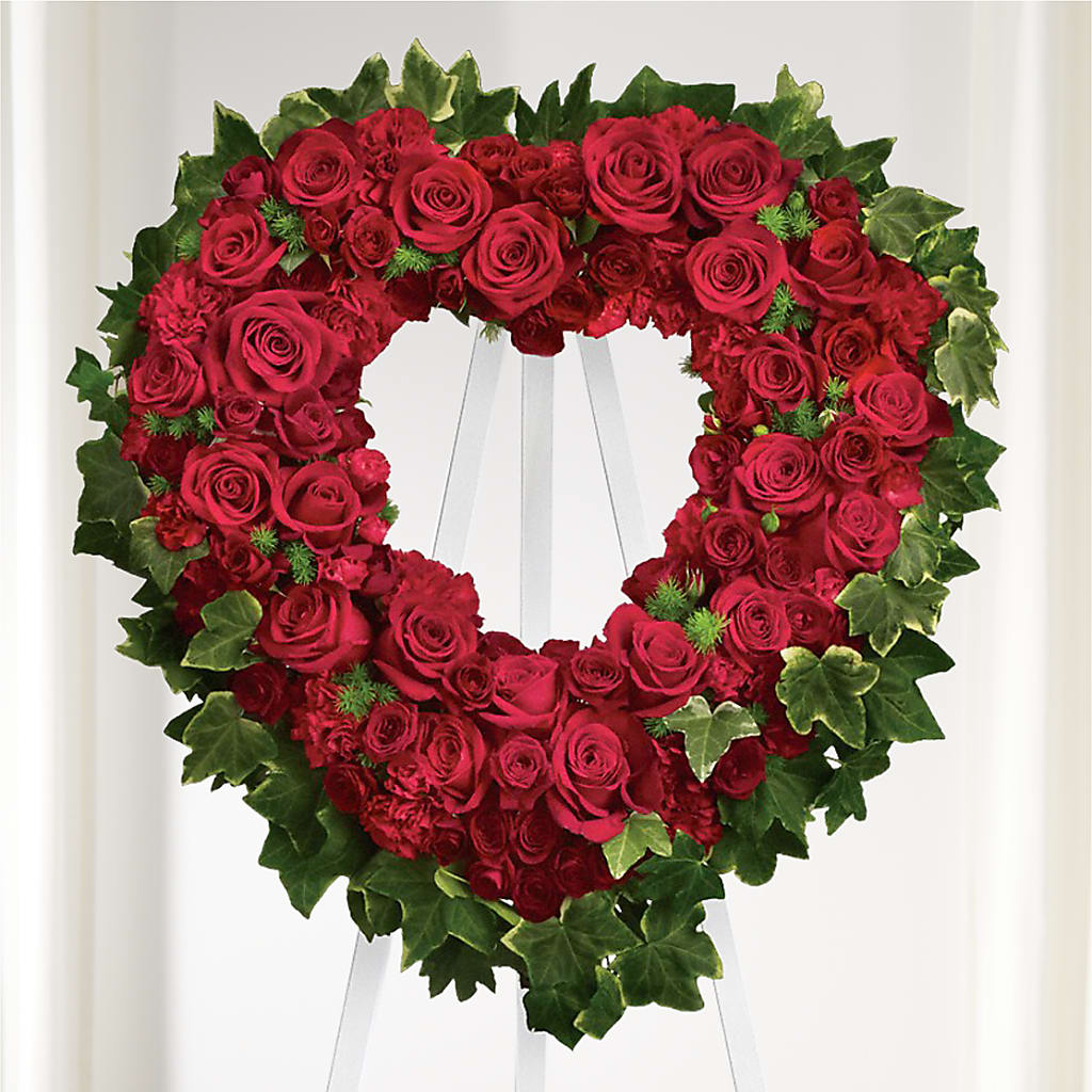 Wholehearted Standing Spray – PAUL'S FLOWERS, Charlottetown PE