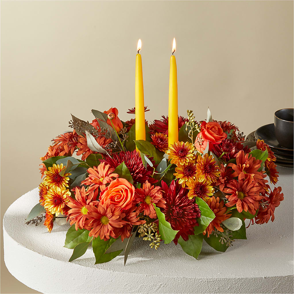 Ember Banquet Centerpiece – PAUL'S FLOWERS, Charlottetown PE