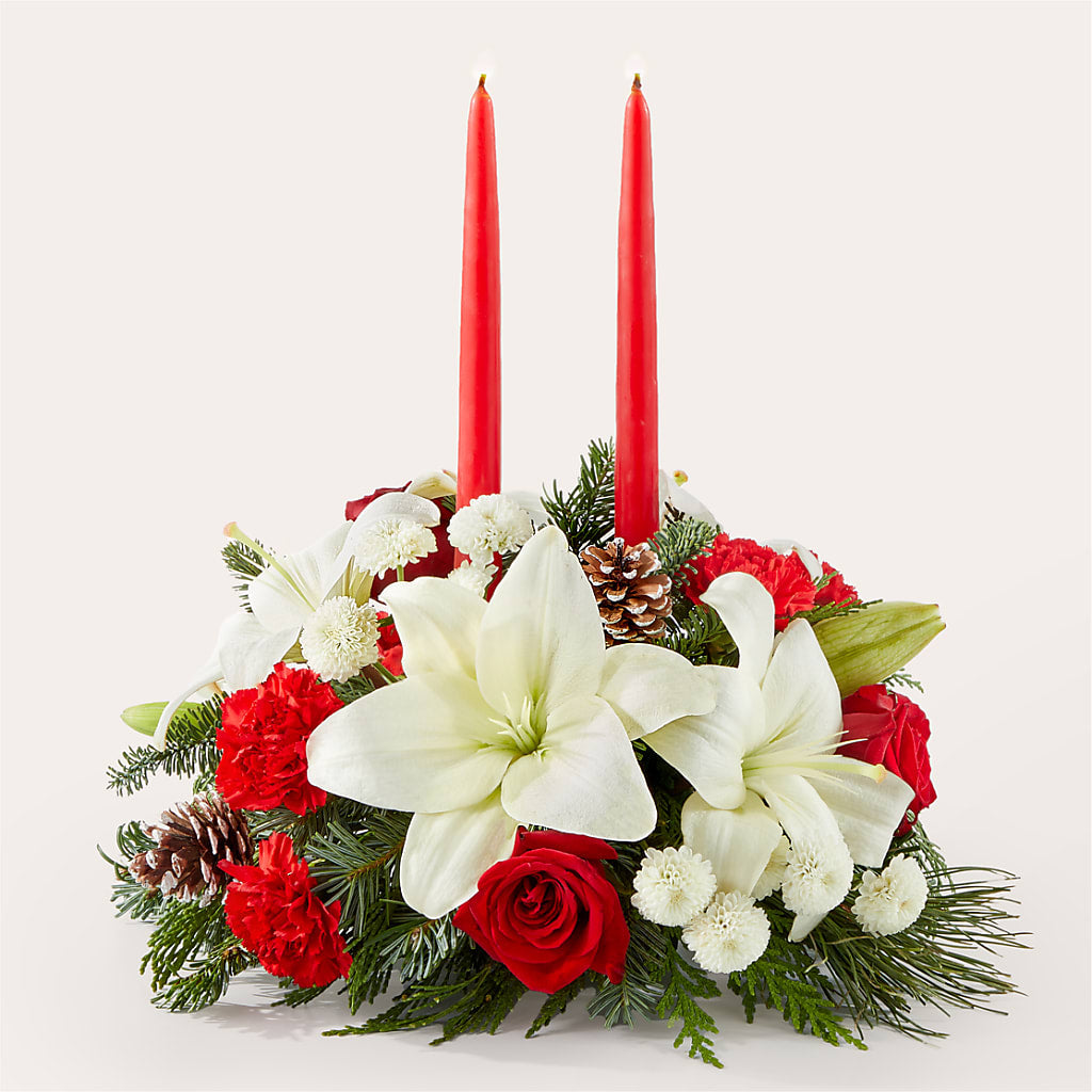 Seasonal Festivities Centerpiece – PAUL'S FLOWERS, Charlottetown PE