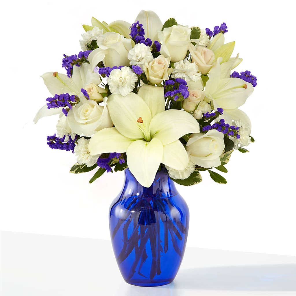 Sapphire Rush Bouquet – PAUL'S FLOWERS, Charlottetown PE