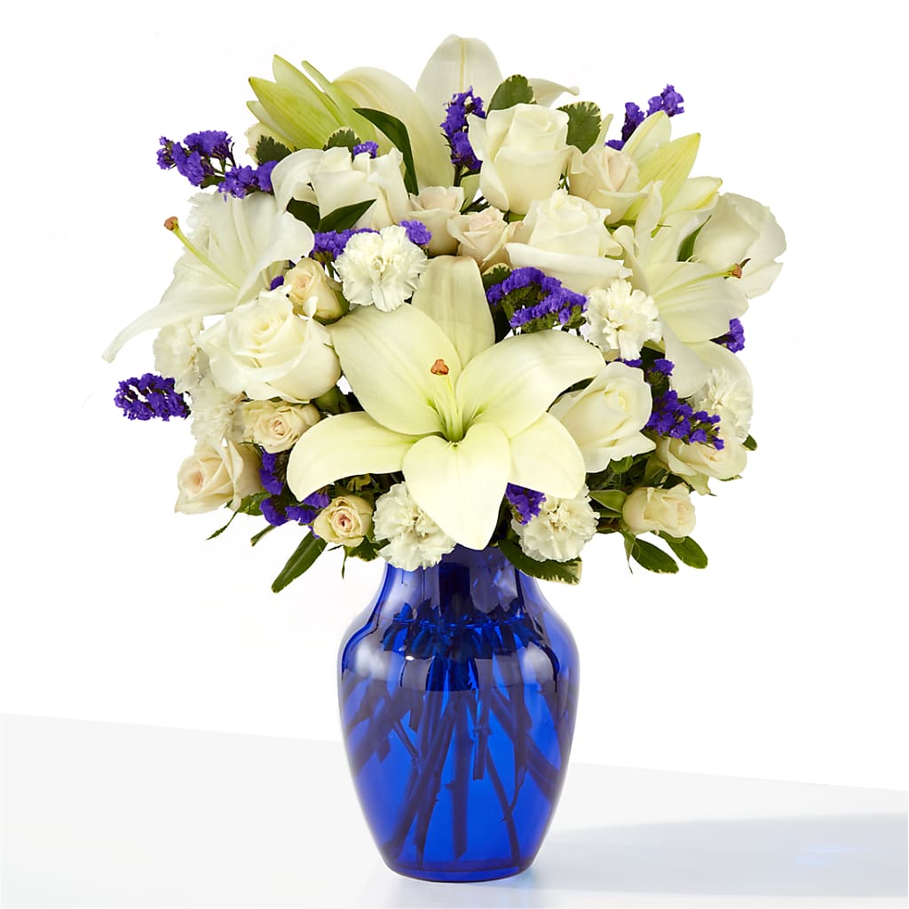 Sapphire Rush Bouquet – PAUL'S FLOWERS, Charlottetown PE
