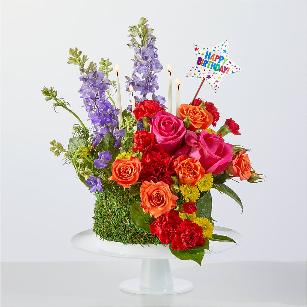 Best Year Yet Floral Cake – PAUL'S FLOWERS, Charlottetown PE