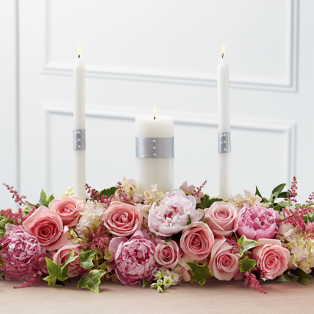 Worldwide Romance Unity Candle Arrangement – PAUL'S FLOWERS, Charlottetown PE