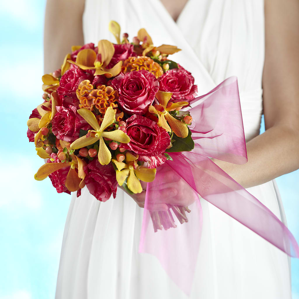 Brilliant Shades of Love Bouquet – PAUL'S FLOWERS, Charlottetown PE